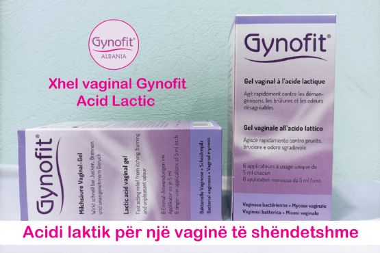 Xhel vaginal Gynofit me Acid Lactic për një vaginë të shëndetshme nga GYNOFIT ALBANIA.